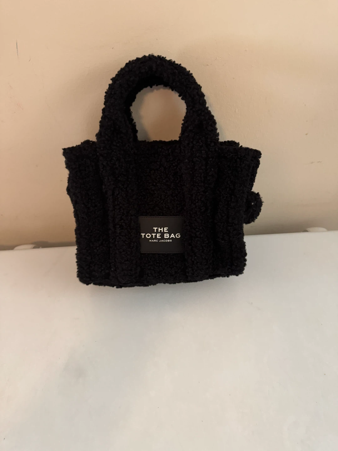 Marc Jacobs Black Teddy Tote Bag Mini