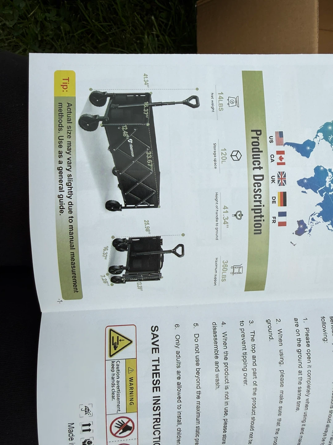 Hikemoon Collapsible Wagon