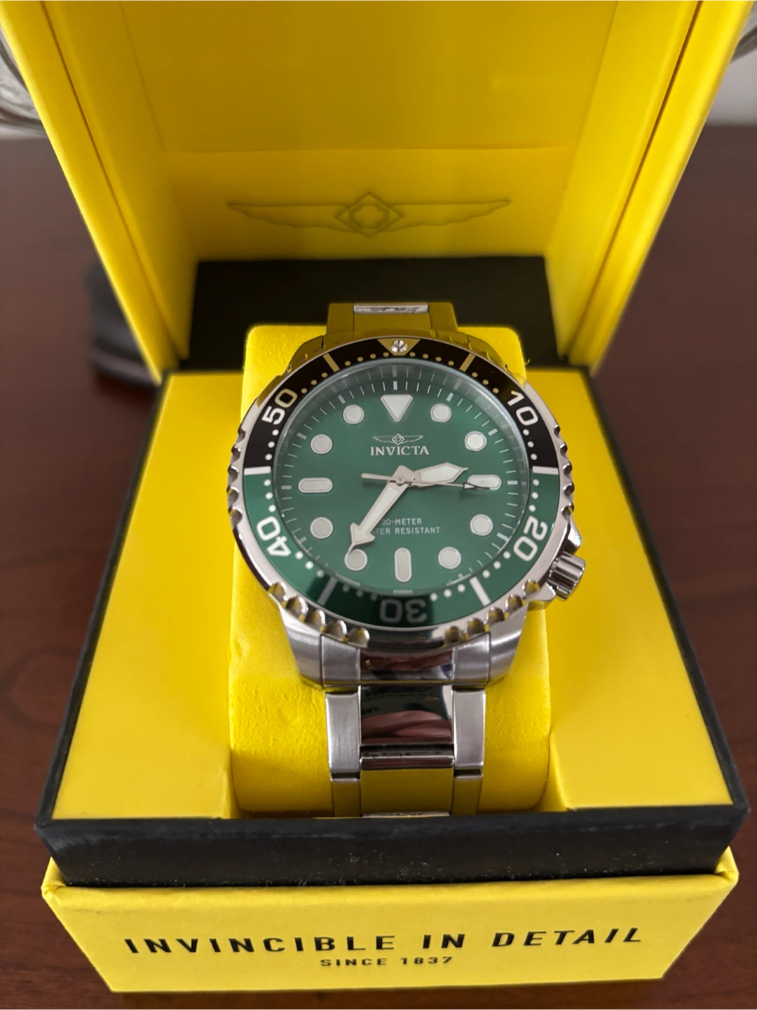 Invicta Pro Diver Green Dial Watch