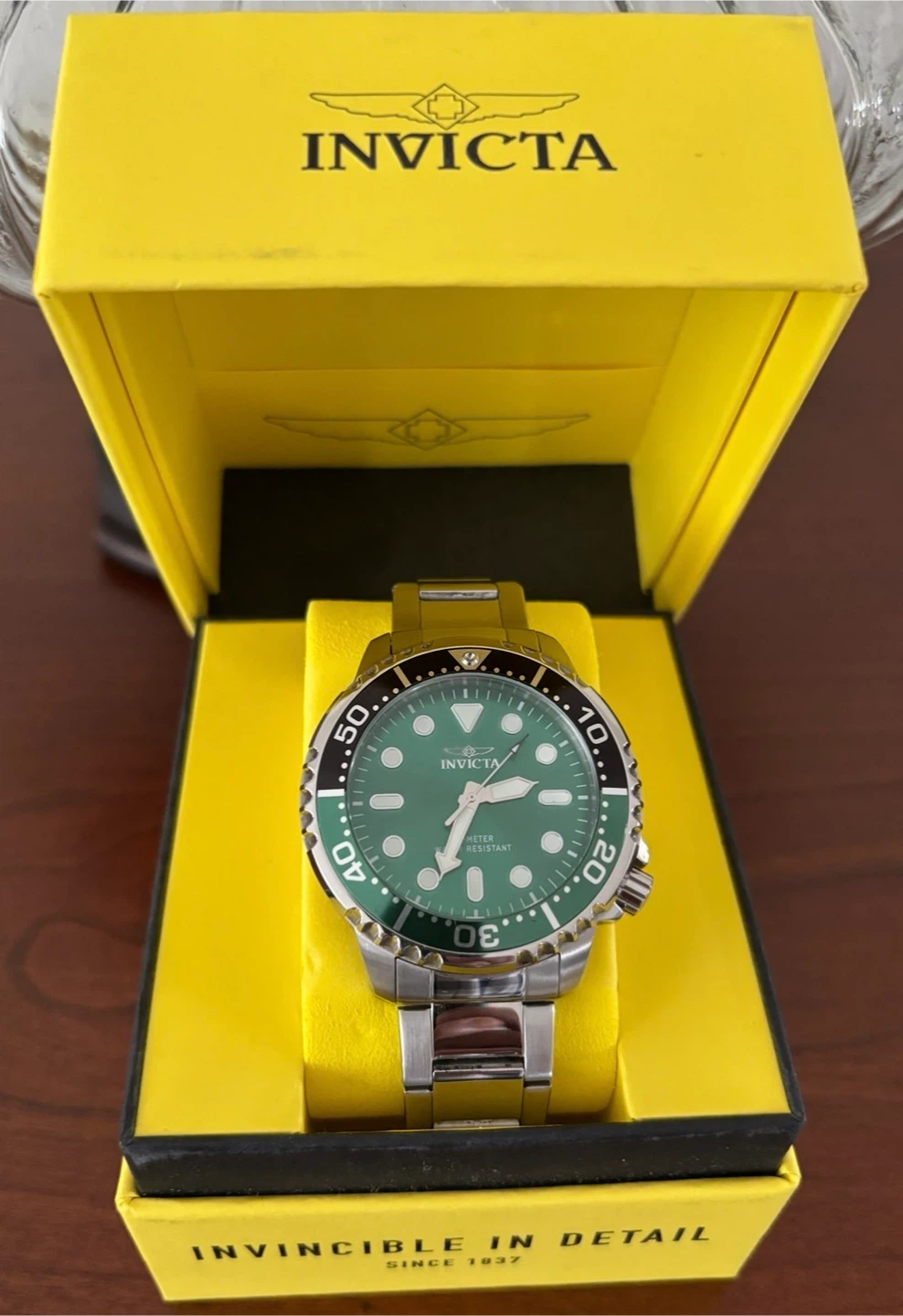 Invicta Pro Diver Green Dial Watch - photo 2