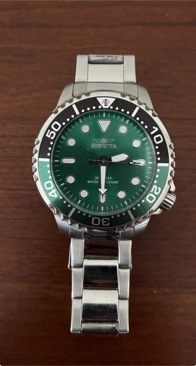 Invicta Pro Diver Green Dial Watch - photo 3