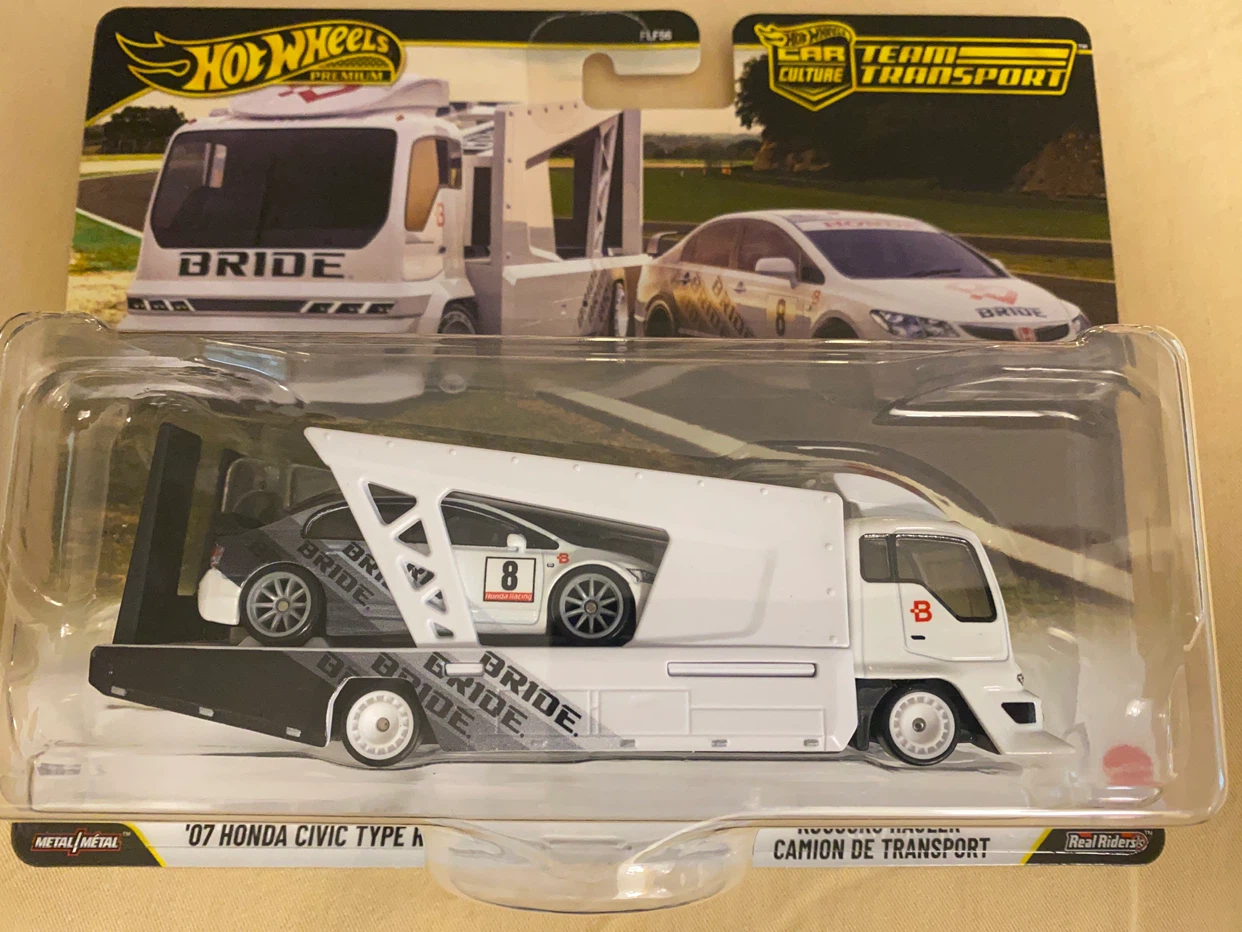 Hot Wheels Car Culture Team Transport '07 Honda Civic Type R
