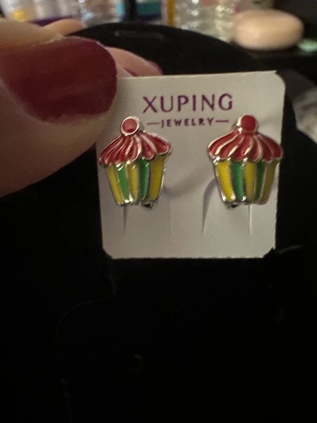 Xuping Jewelry Cupcake Earrings