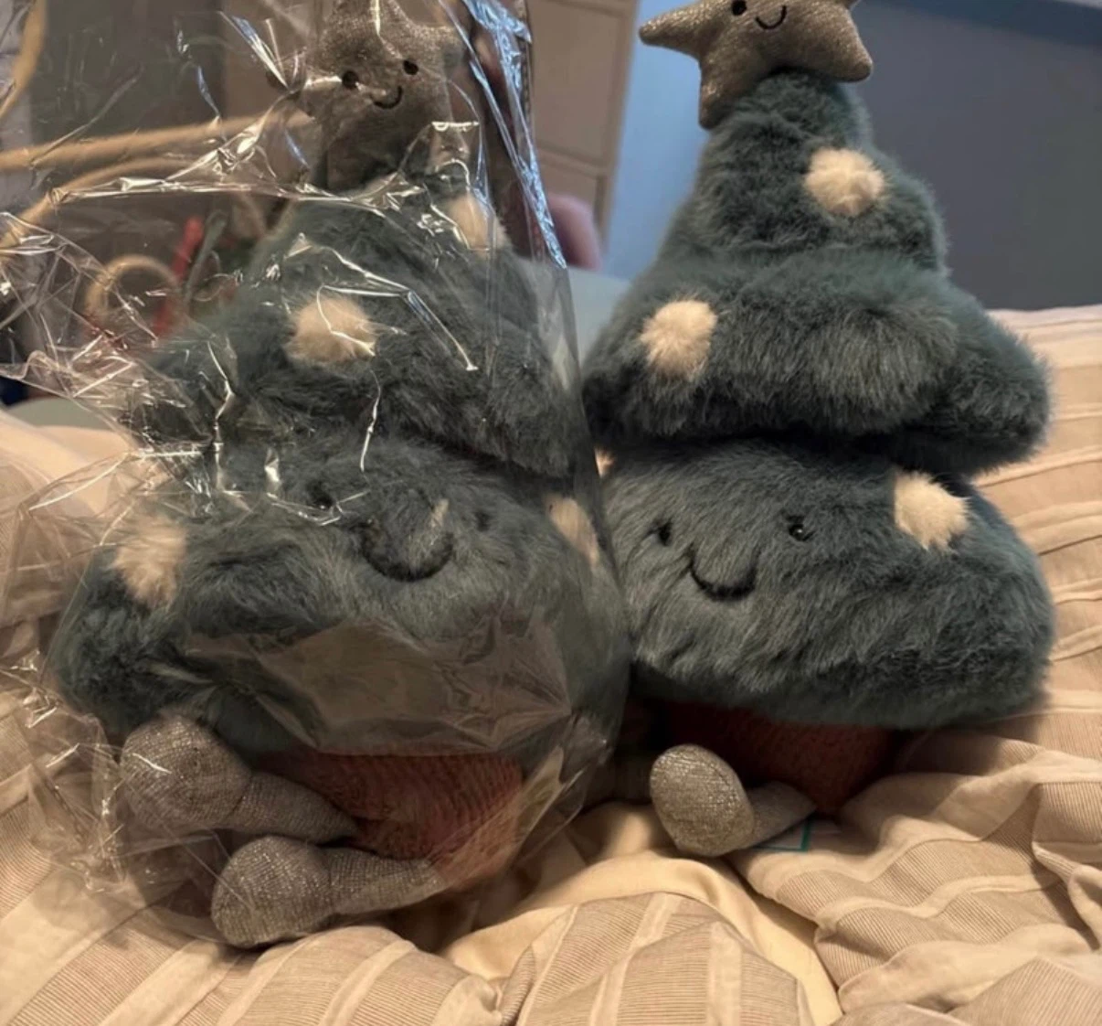 Jellycat Christmas tree $80 each