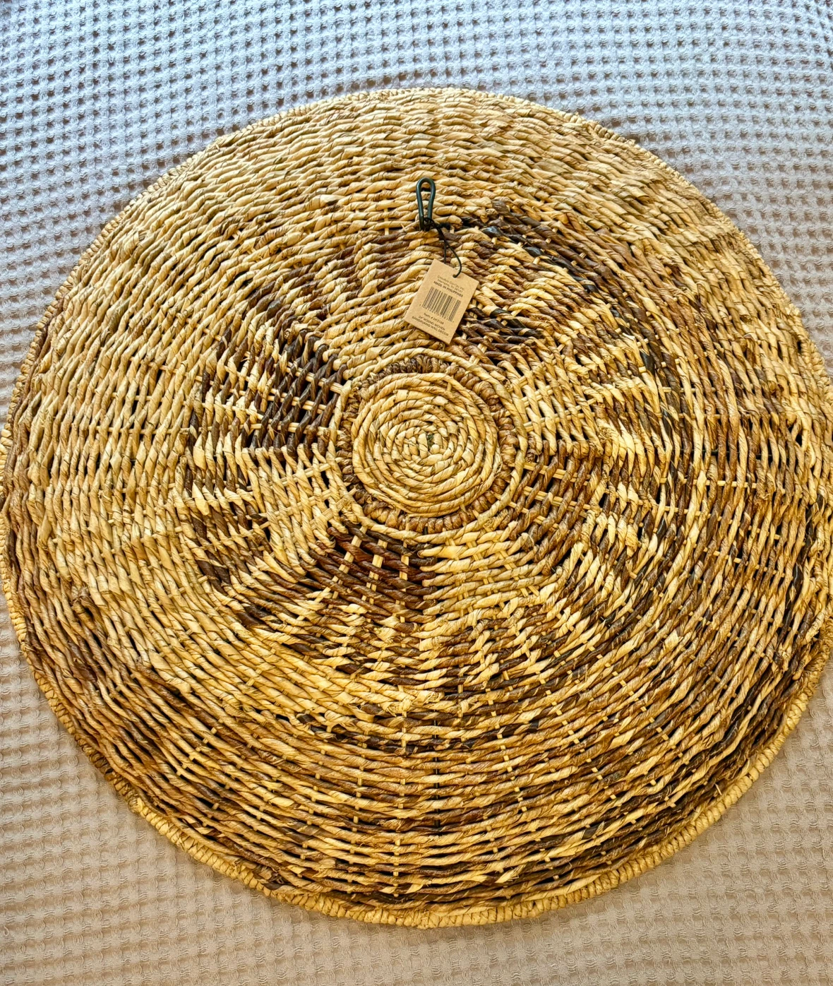 Creative Co-Op. Inc. 24" Round Woven Bangkuang Wall Decor - photo 2