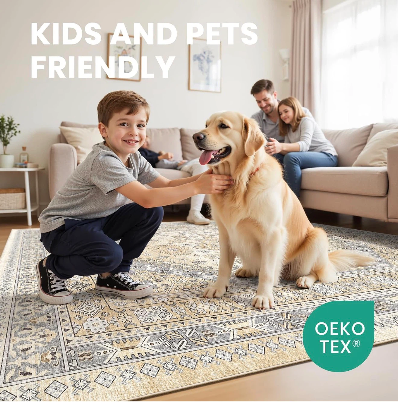 Area Rug - Kids and Pets Friendly - photo 4