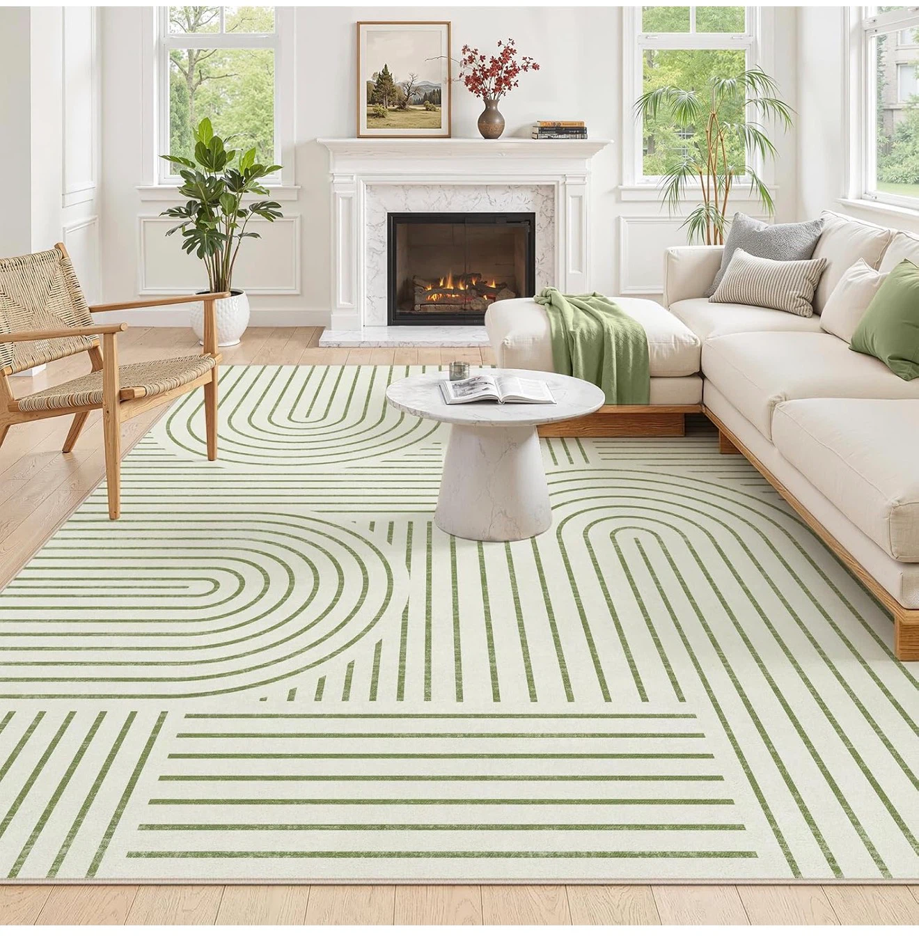 Arch Pattern Area Rug