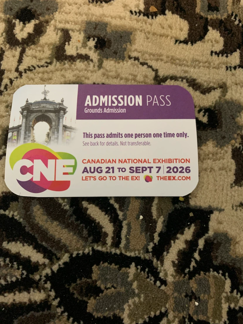 CNE Admission Pass Grounds Admission 2026
