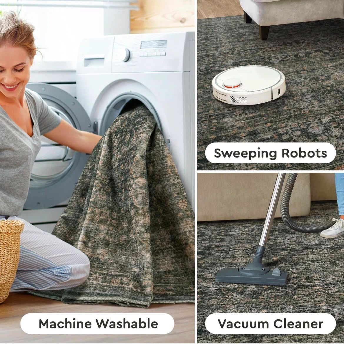 Machine Washable Area Rug - photo 3