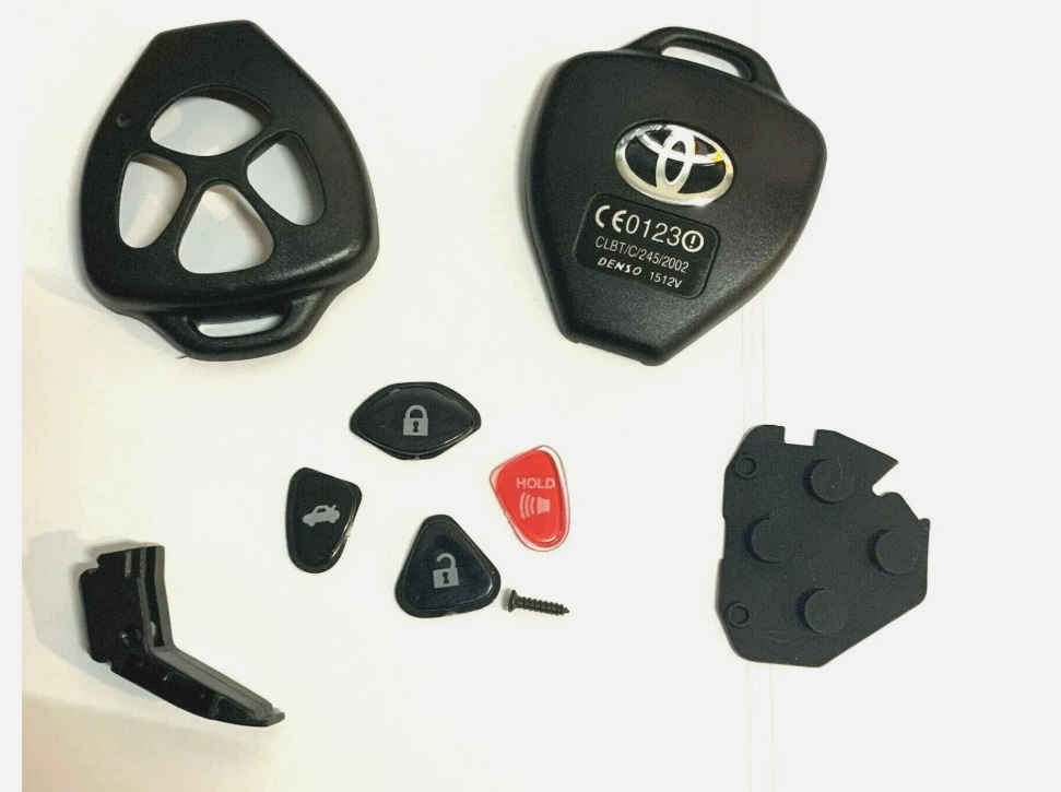 DIY Toyota Remote Key Shell Repair Kit - No Locksmith Needed!