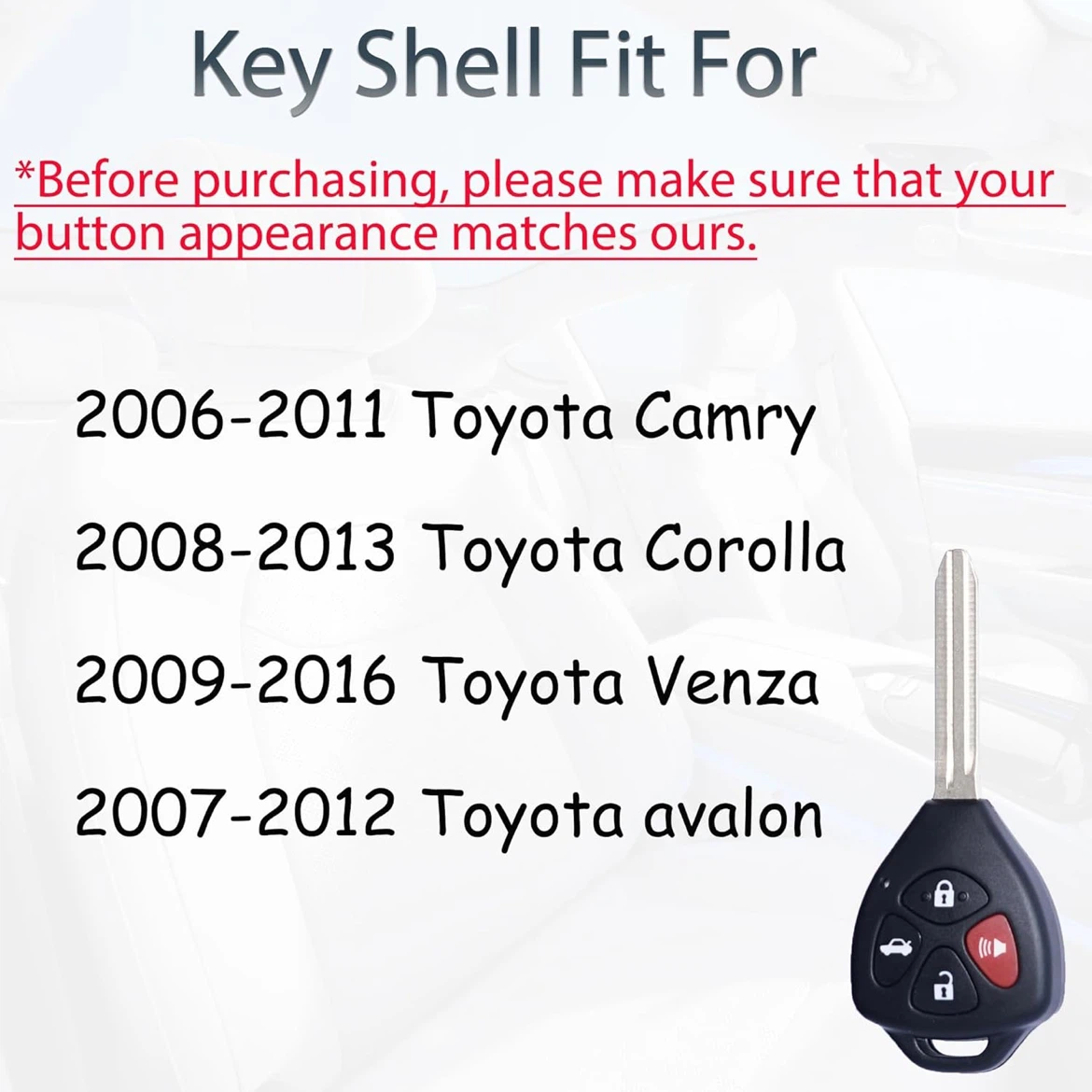 DIY Toyota Remote Key Shell Repair Kit - No Locksmith Needed! - photo 4