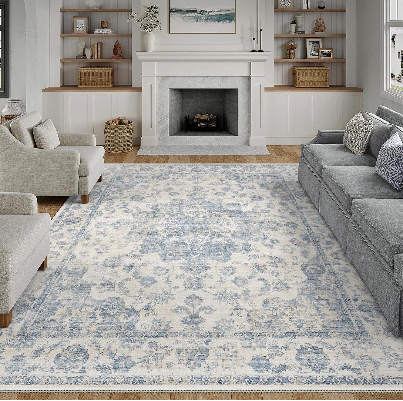 Oops-Proof Stain-Resistant Area Rug