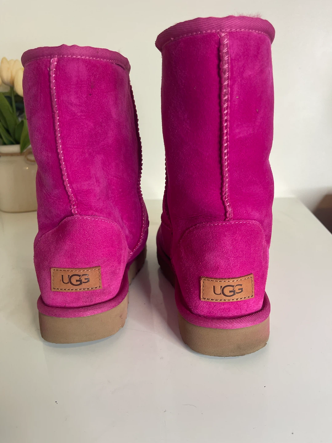 UGG Australia Pink Suede Boots - photo 2