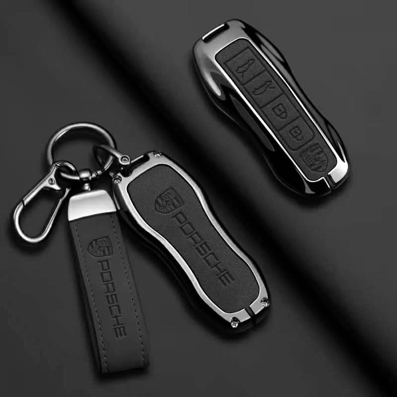Porsche Leather Key Fob Holder - photo 2