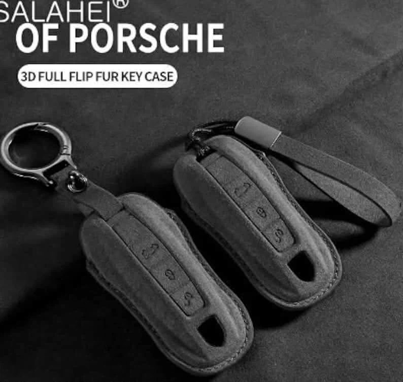 Porsche Leather Key Fob Holder - photo 3