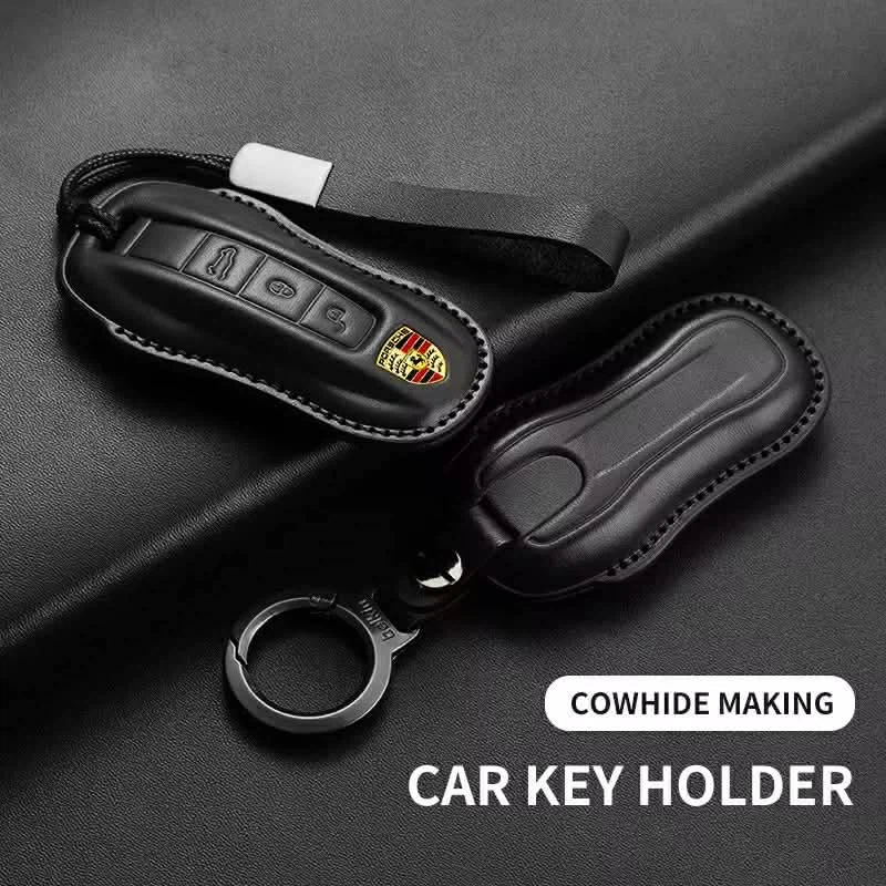 Porsche Leather Key Fob Holder - photo 4