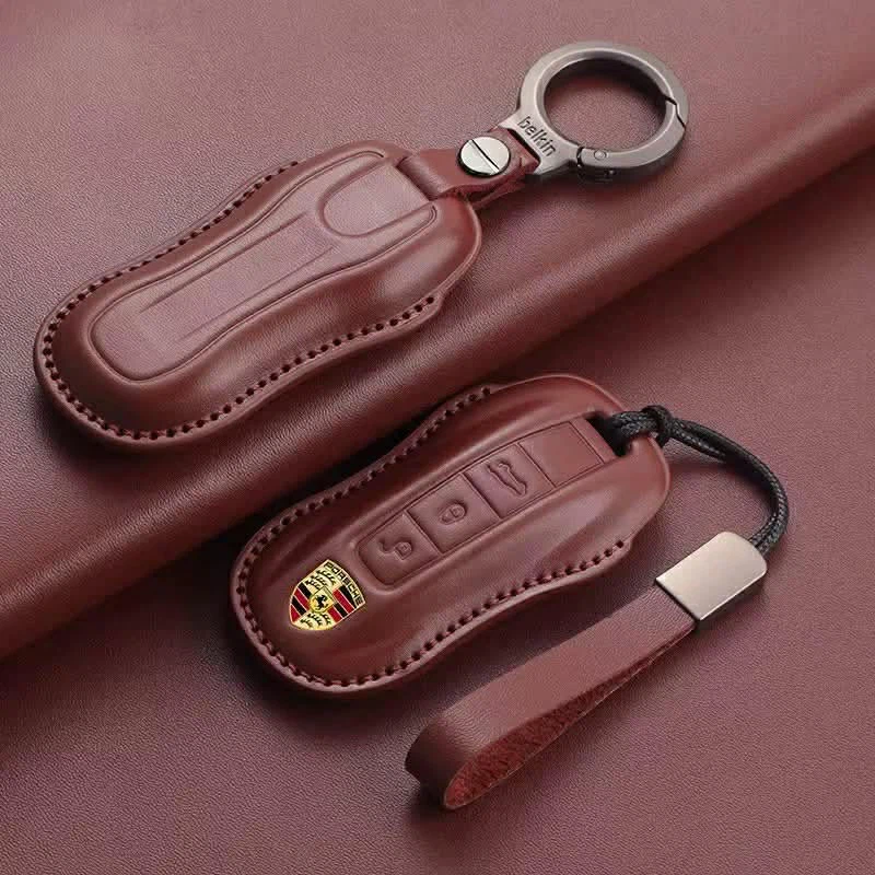 Porsche Leather Key Fob Holder - photo 5