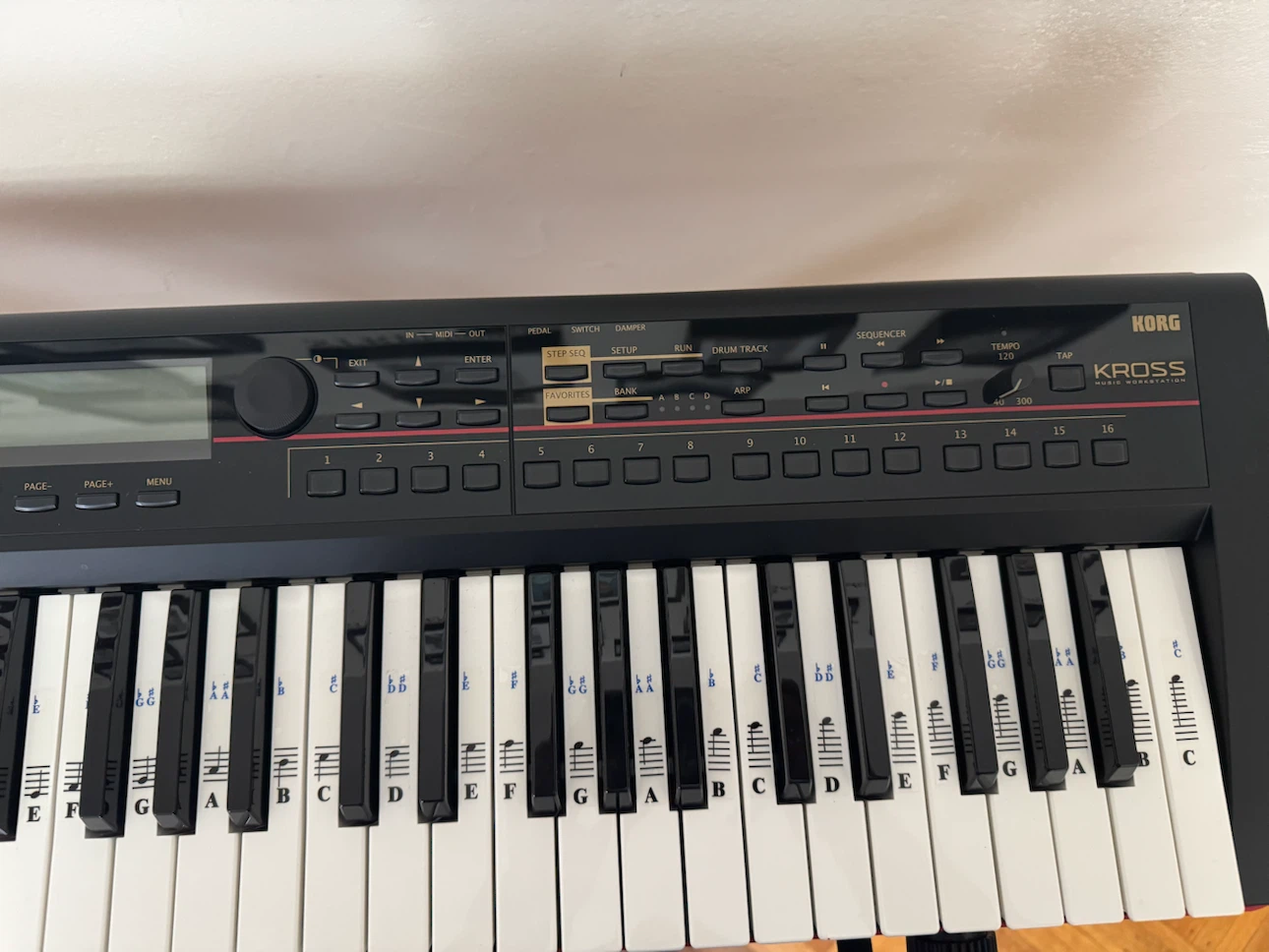 Korg Kross Grand Piano Keyboard - photo 4