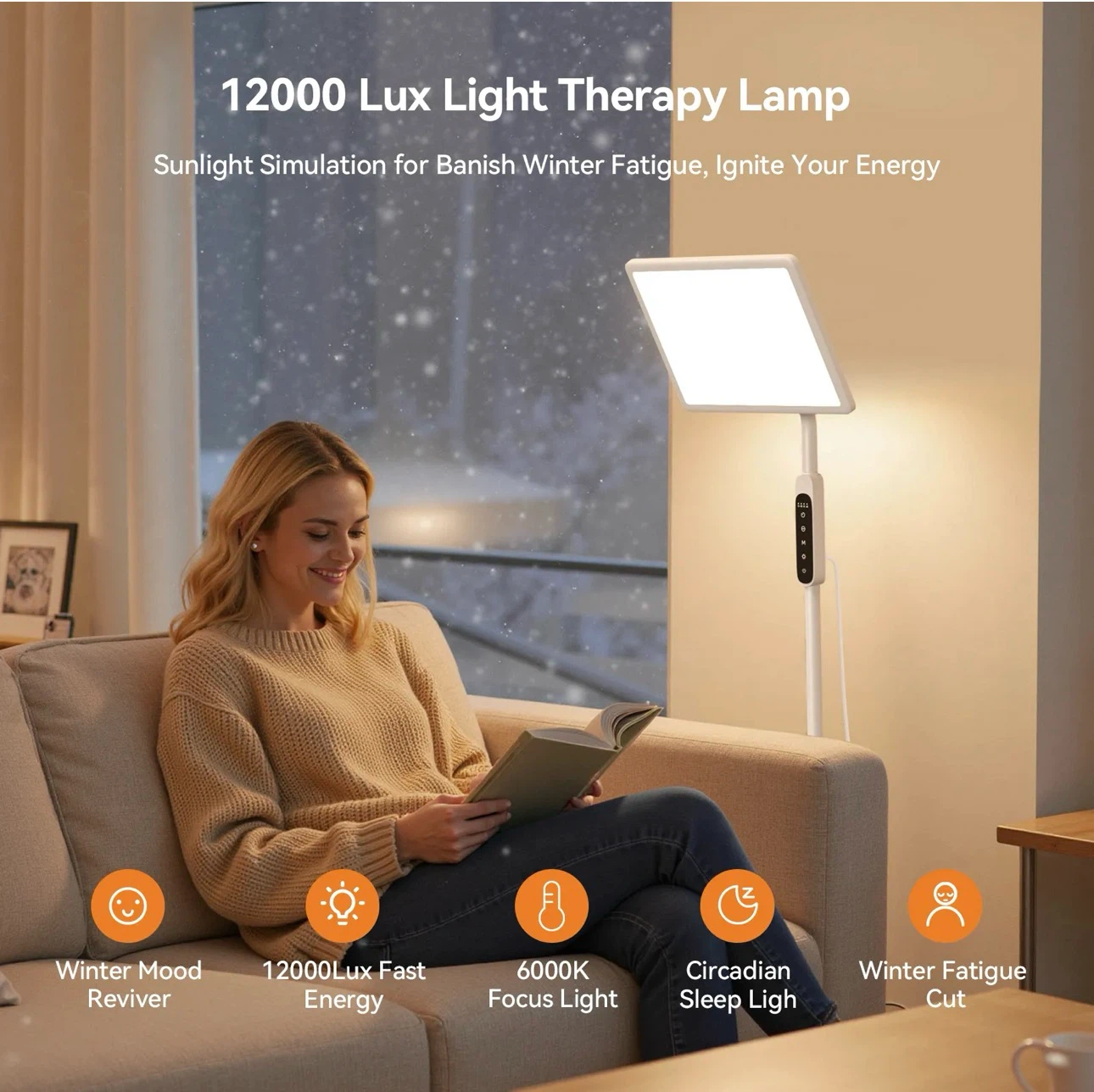 Brand New LASTAR Light Therapy Floor Lamp - photo 3