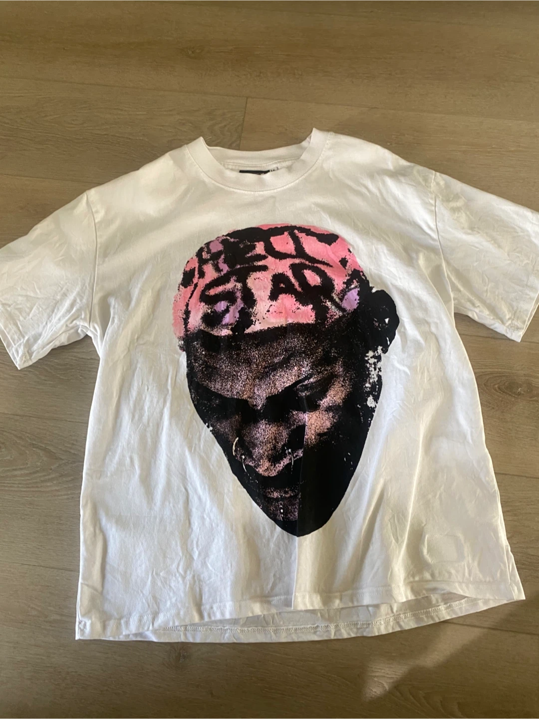 Hellstar White Graphic T-Shirt