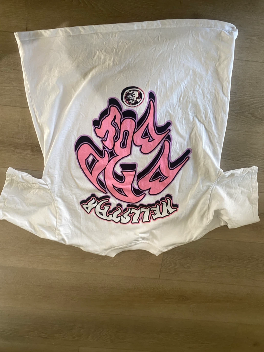 Hellstar White Graphic T-Shirt - photo 3
