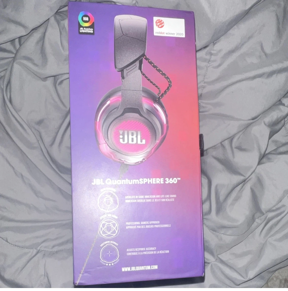 JBL Quantum ONE USB Wired Over-Ear Gaming Headset Brand new - photo 5