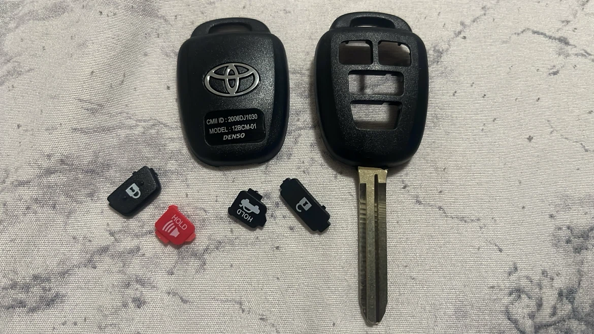 Toyota Key Fob Replacement Shell