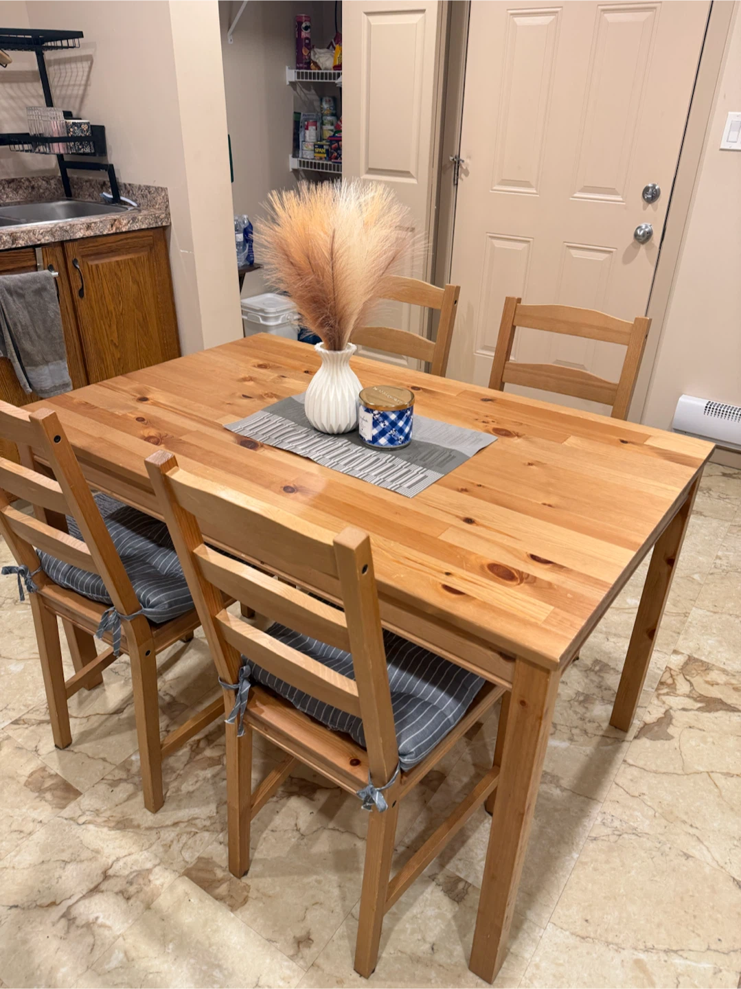 IKEA Dining Table and 4 Chairs - photo 2
