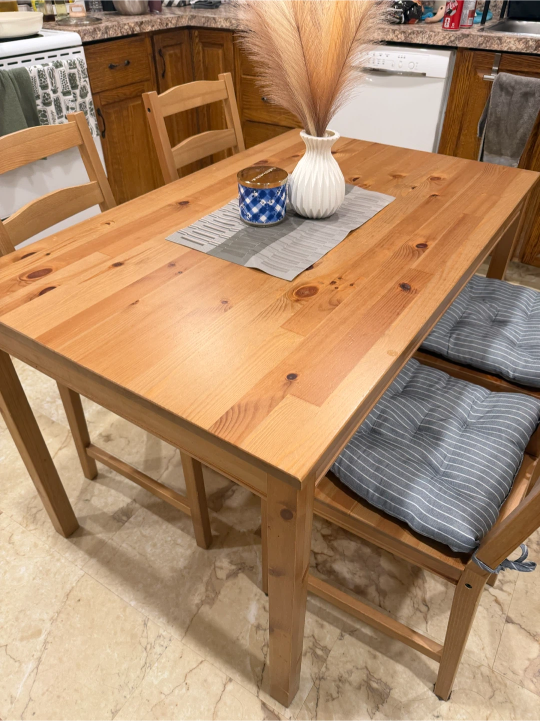IKEA Dining Table and 4 Chairs - photo 3