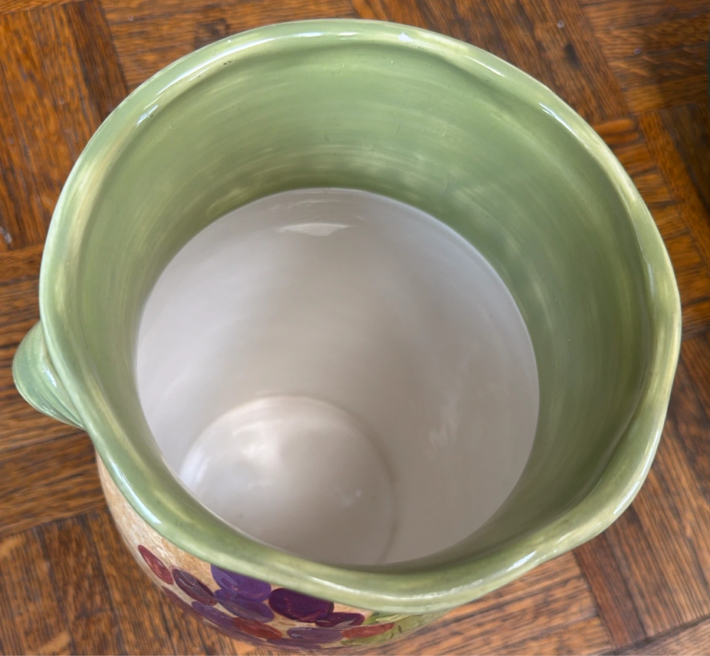Decorative Vase with Grapes Design - photo 2