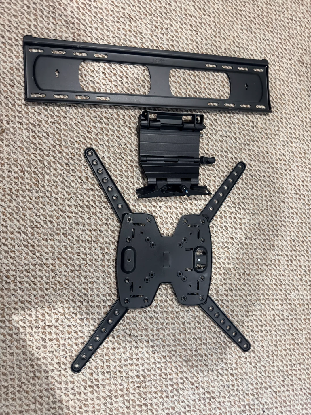 Black TV Wall Mount Bracket