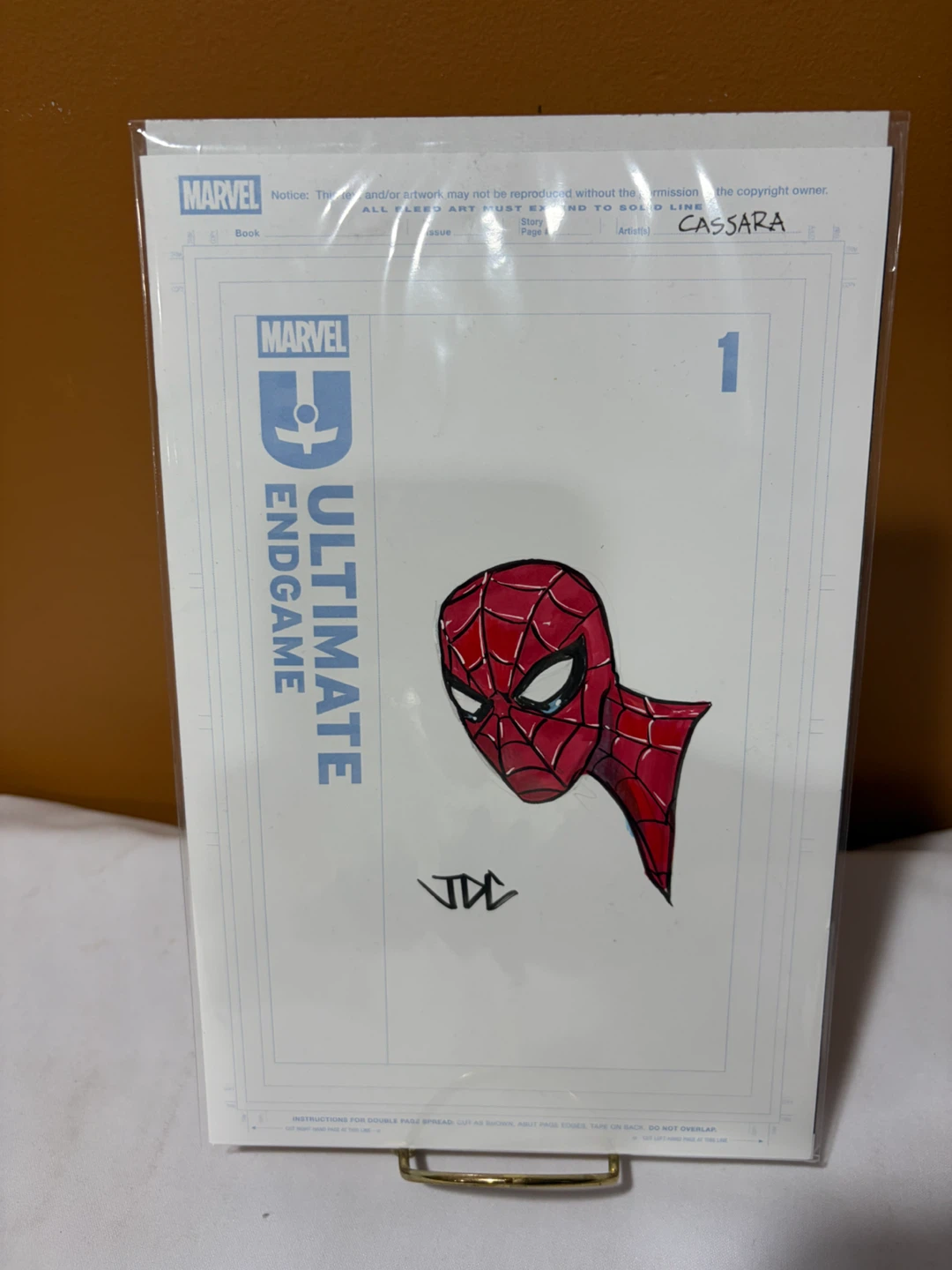 Ultimate Endgame Blind Bag Joshua Cassara Original Sketch