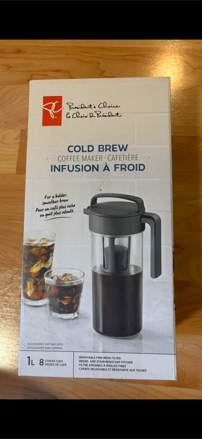 President's Choice Cold Brew Coffee Maker