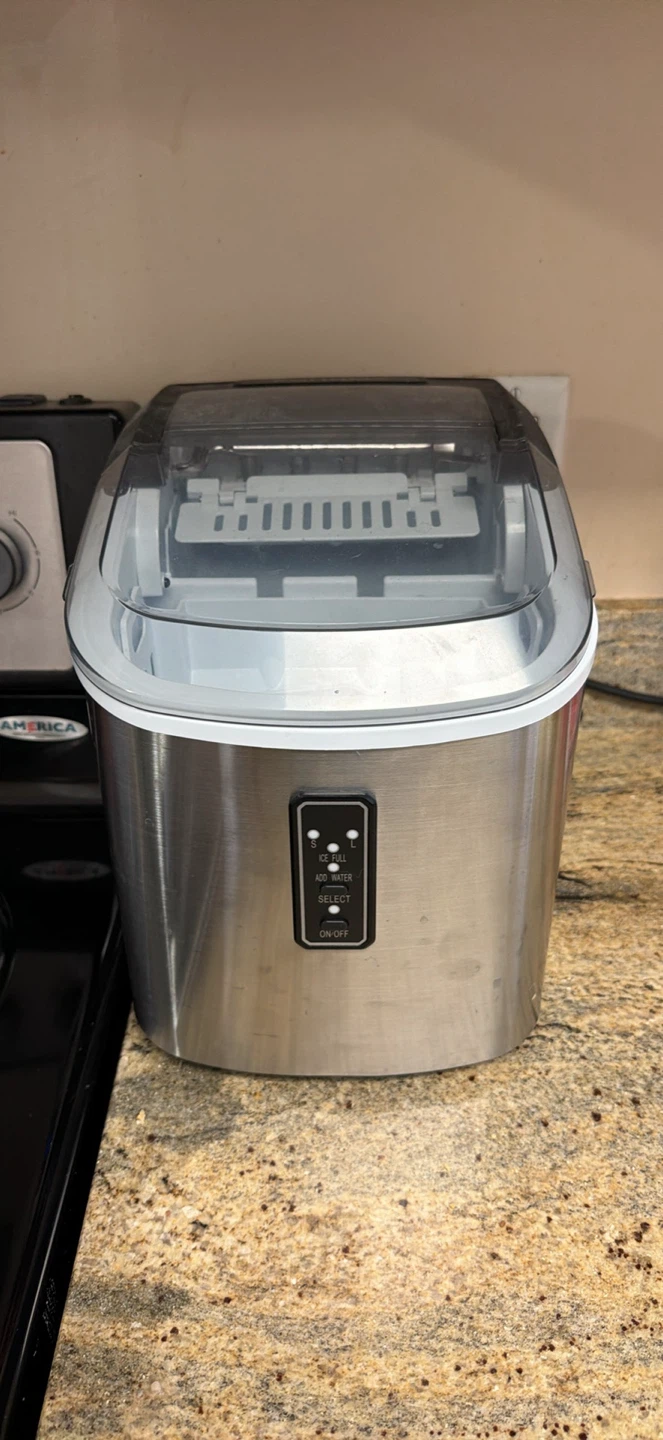Stainless Steel Ice Maker