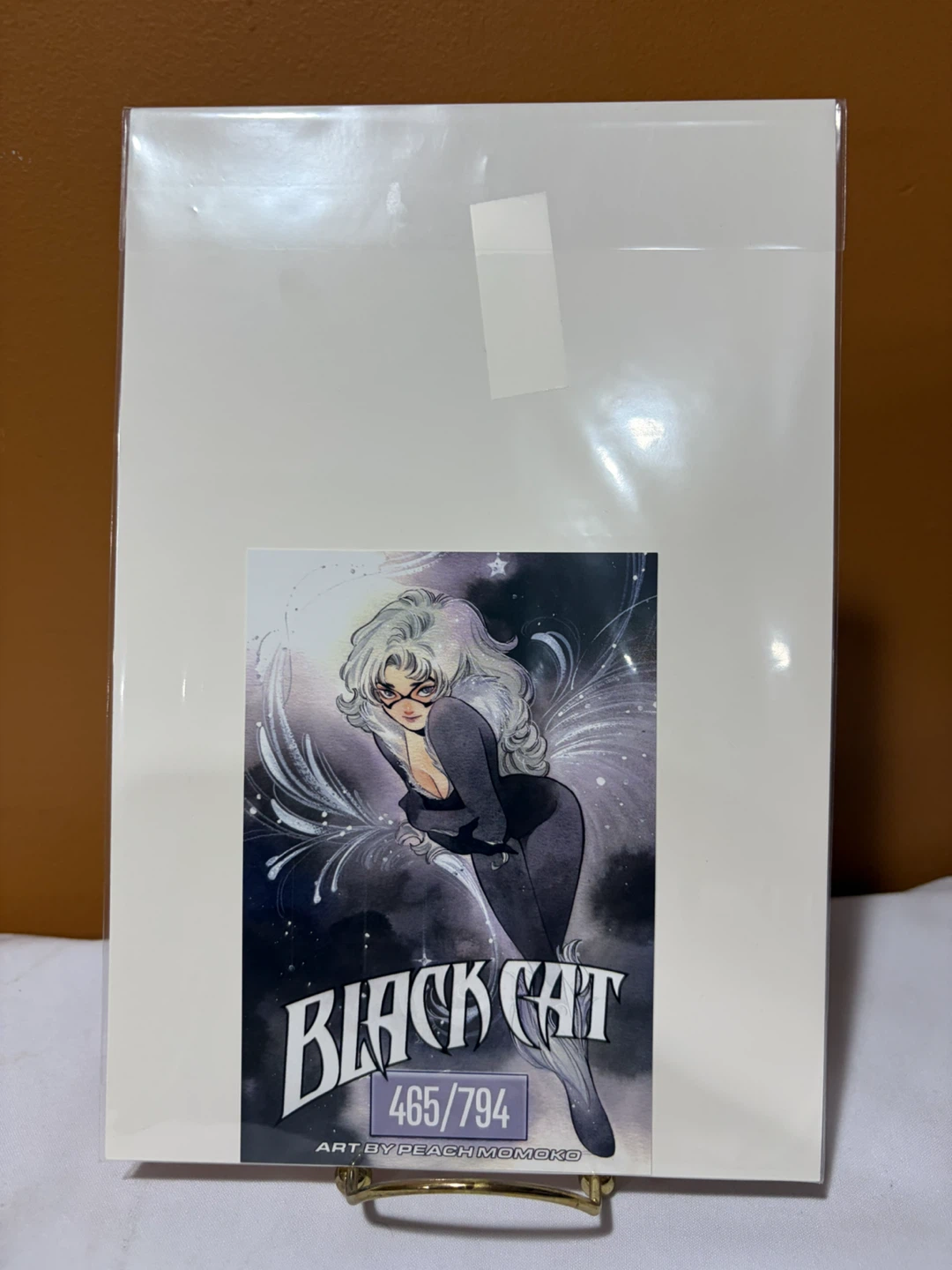 Black Cat 7 Peach Momoko Virgin Variant LTD 794 w/COA - photo 2