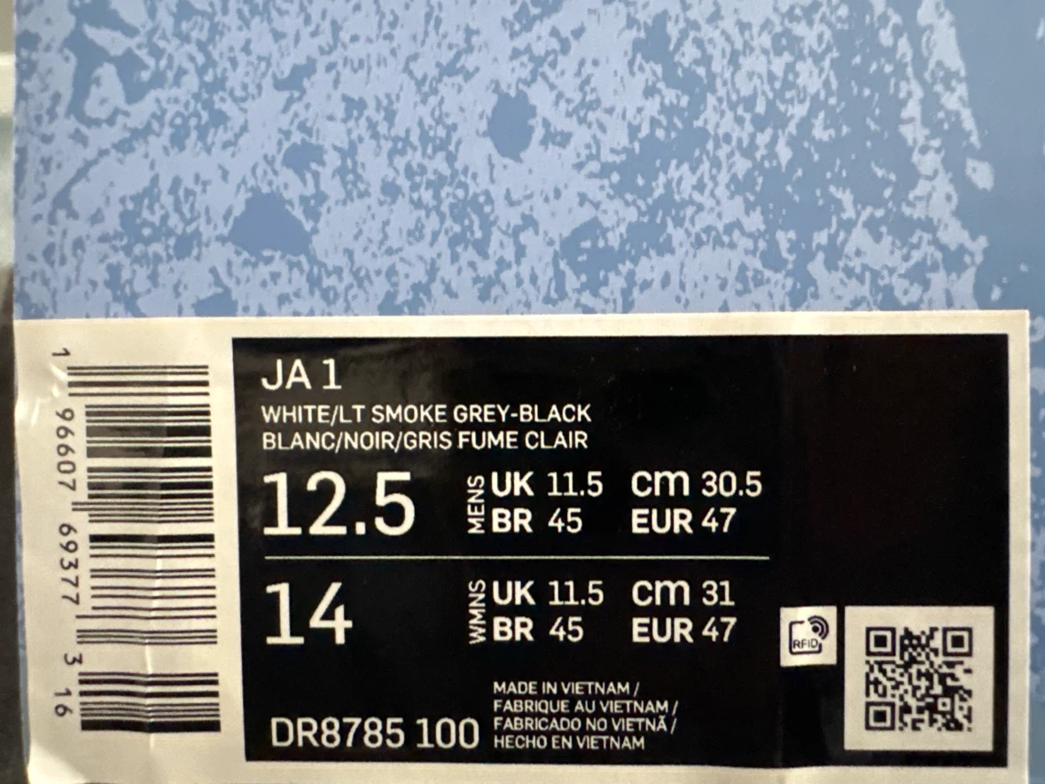 Nike Ja 1 Basketball Shoes - “Wet Cement” - photo 3