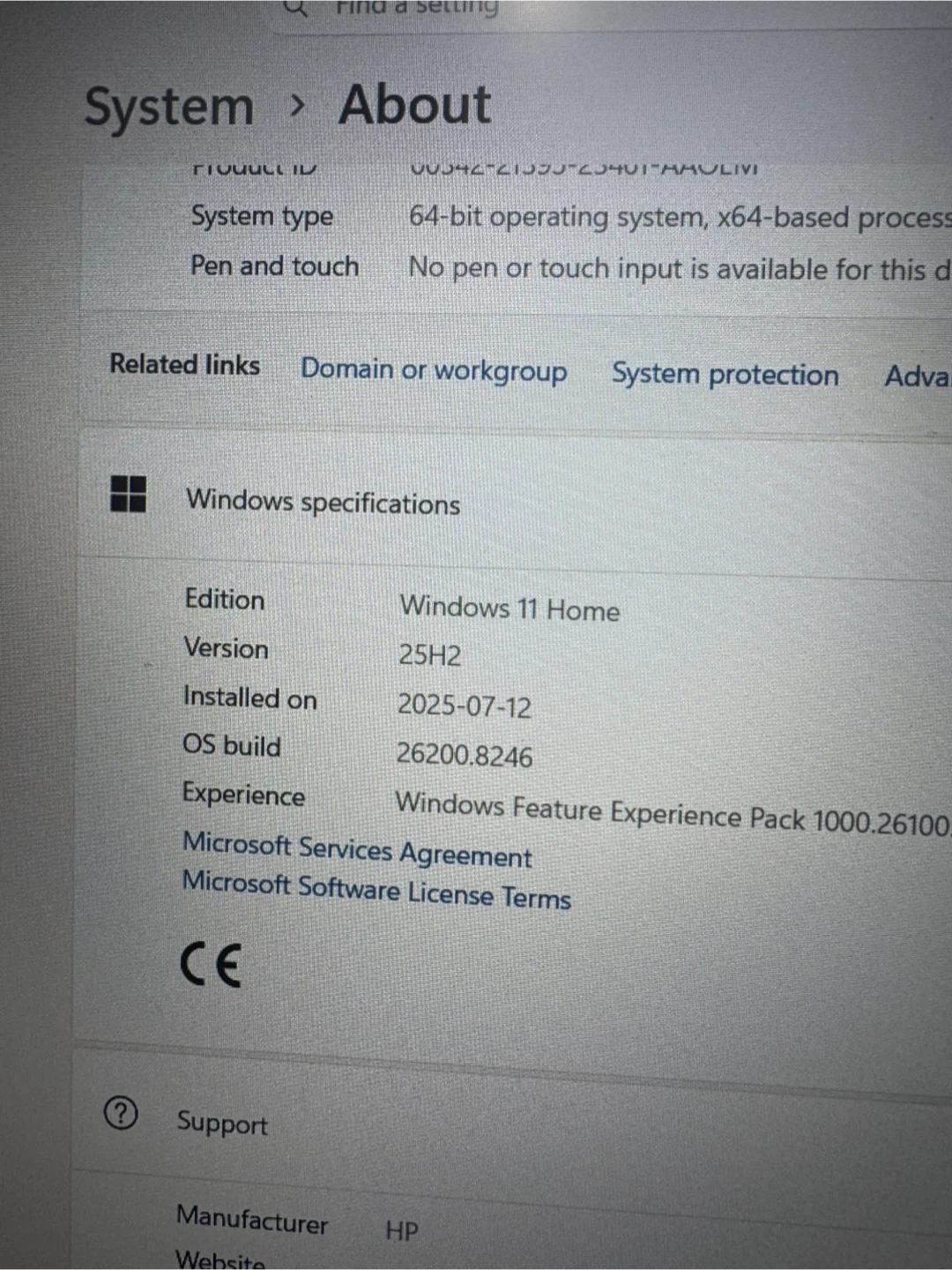 HP Laptop 15-fd0xxx Intel Core i3 firm price - photo 4