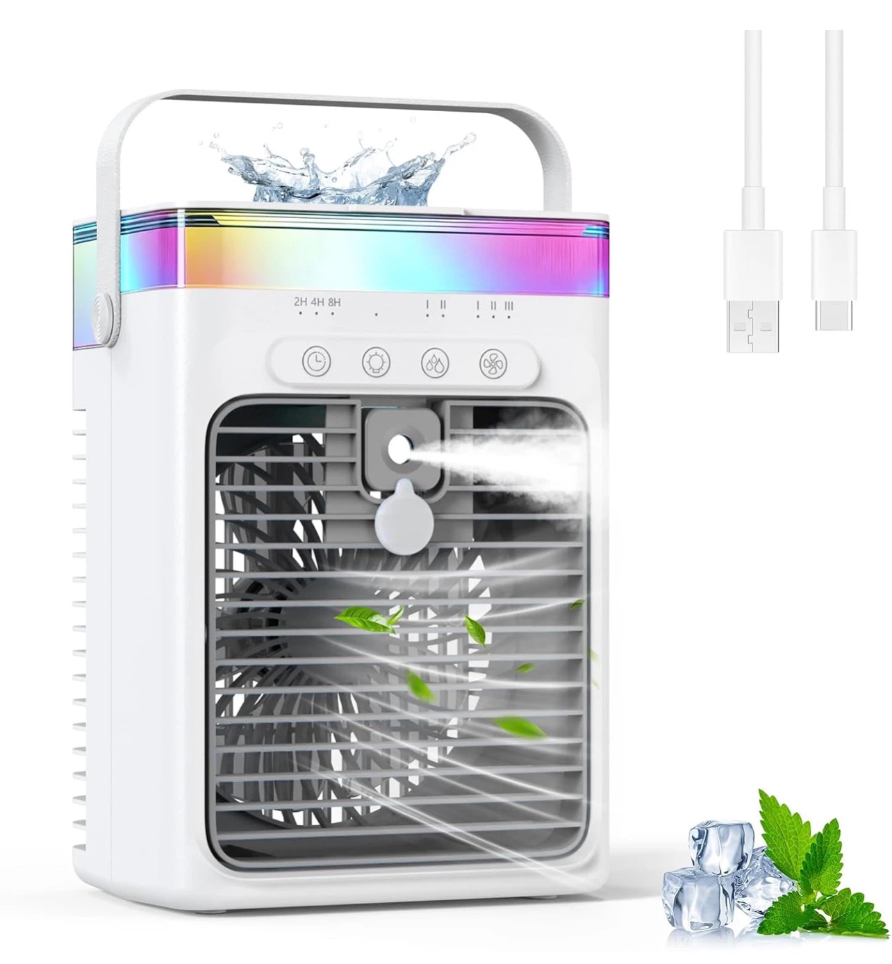 3-in-1 Mini Evaporative Air Cooler