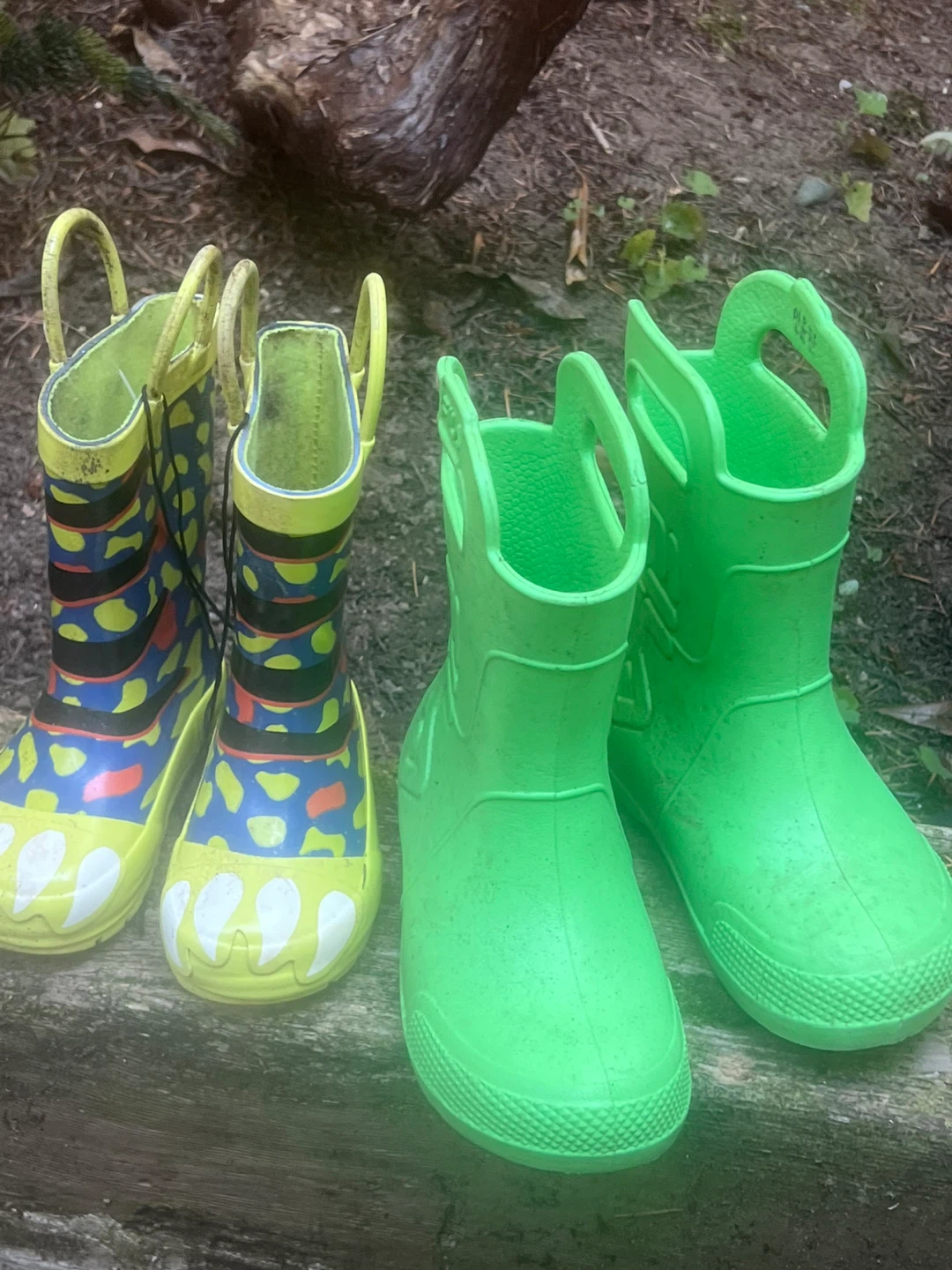 Kids' Rubber Boots - 2 Pairs