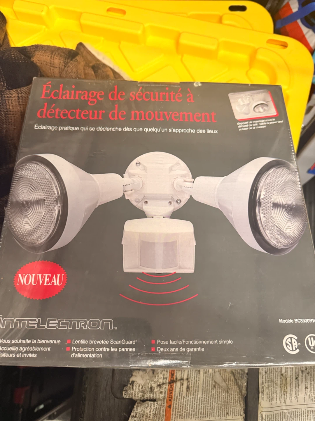 Intelectron Motion Activated Security Light