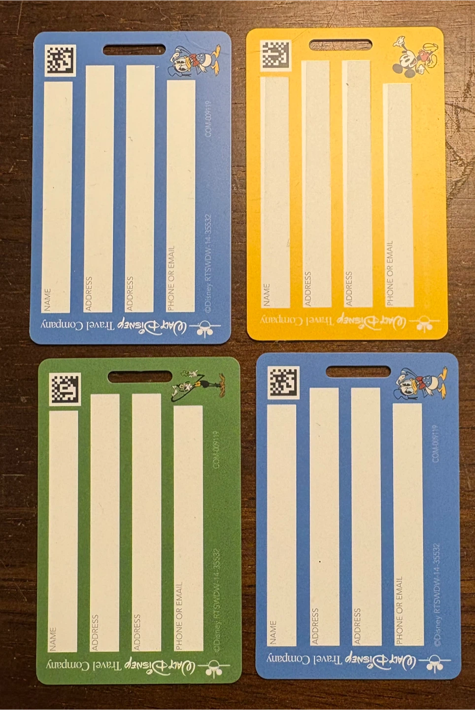 ✨✨Disney World Luggage Tags (4 Pack) - photo 2