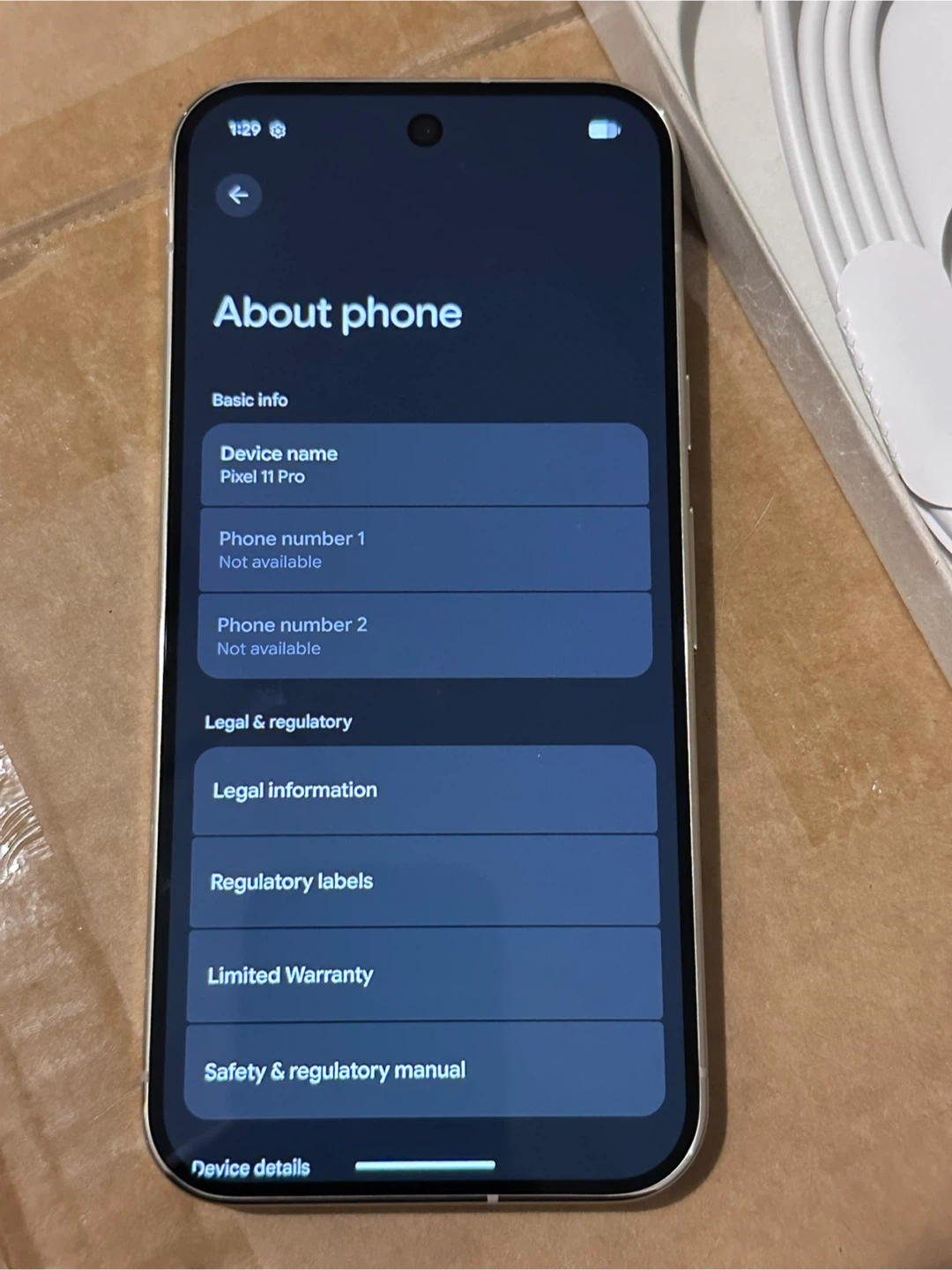 Google Pixel 11 Pro 256GB - photo 3