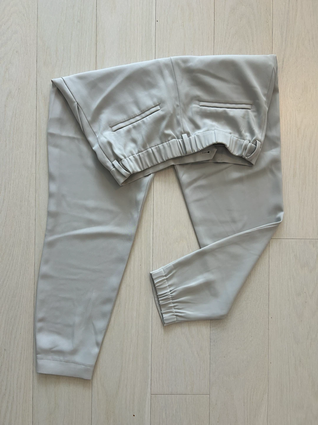 Light Grey Cropped Jogger trousers - S - photo 3