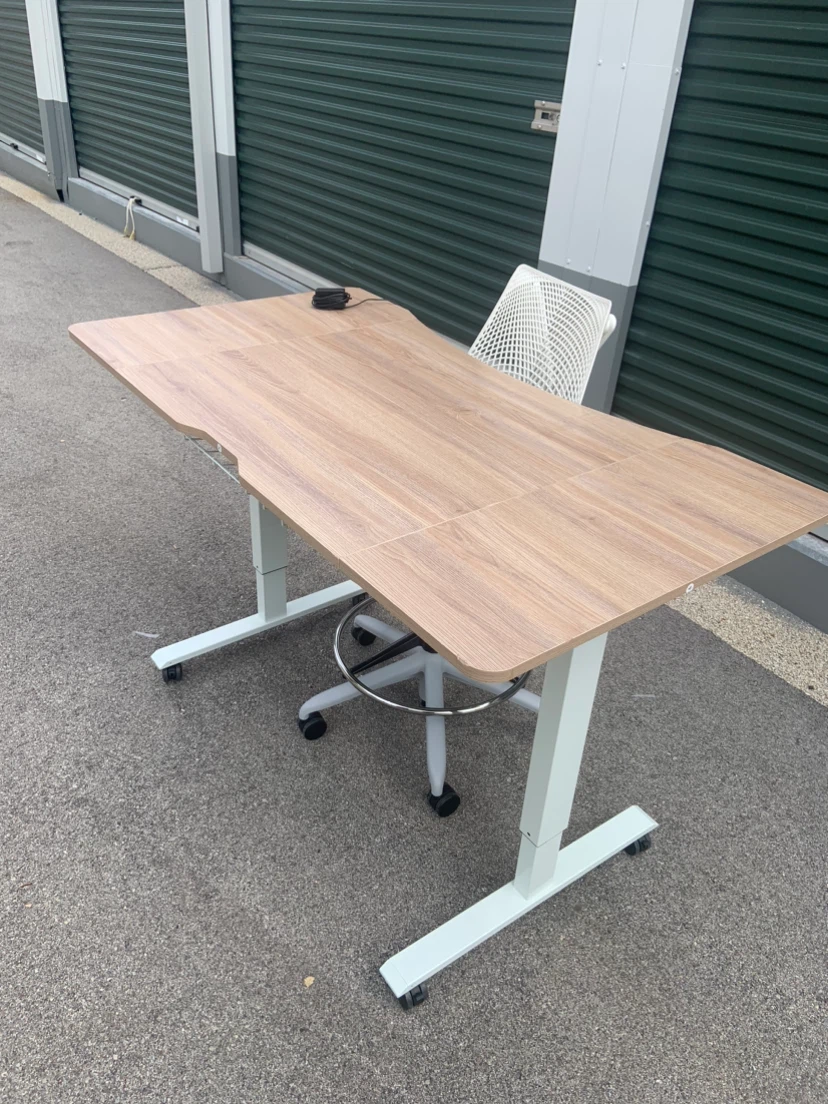 Adjustable Standing Desk with Ergonomic Office Chair - photo 2