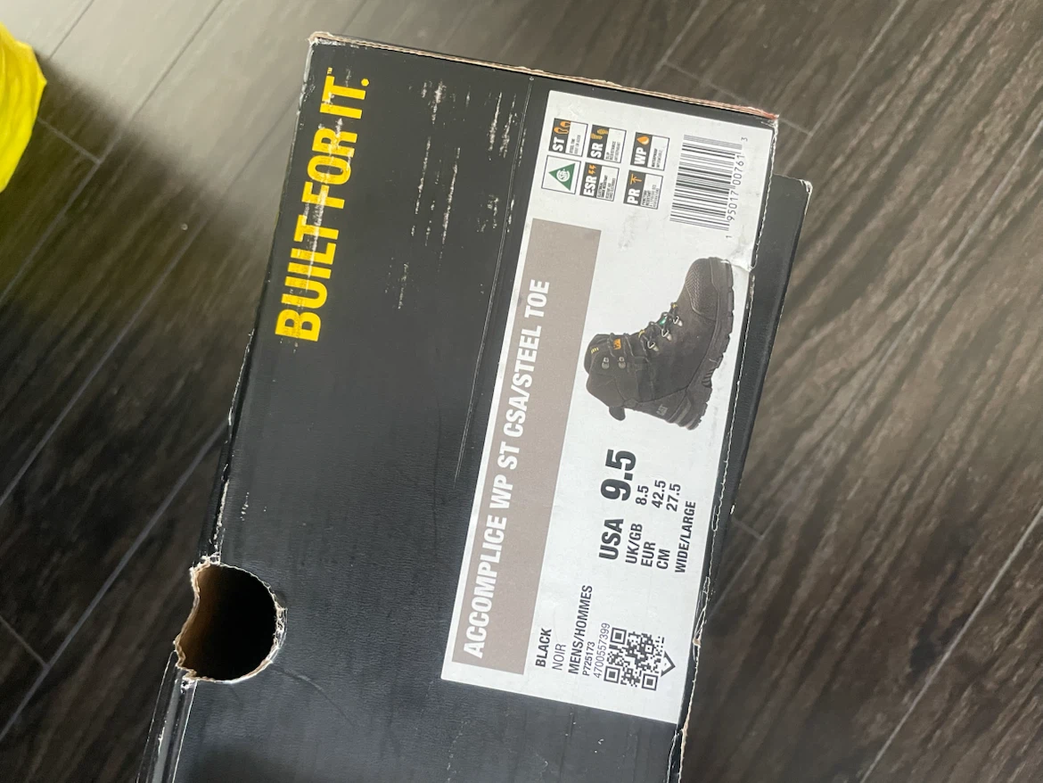 CAT Accomplice WP ST CSA/Steel Toe Work Boots - photo 5