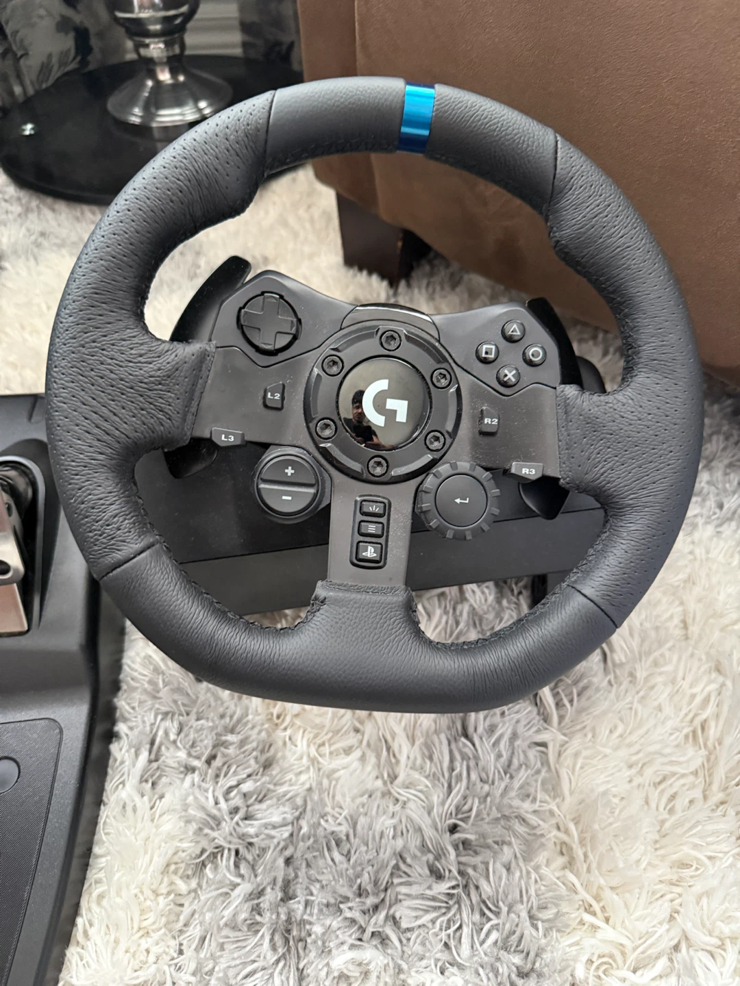 Logitech G923 Steering wheel + Padel's - photo 3