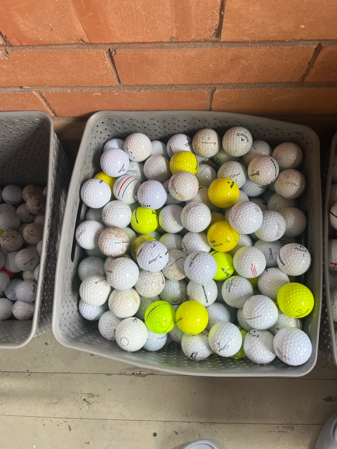 About 115 Golf Balls