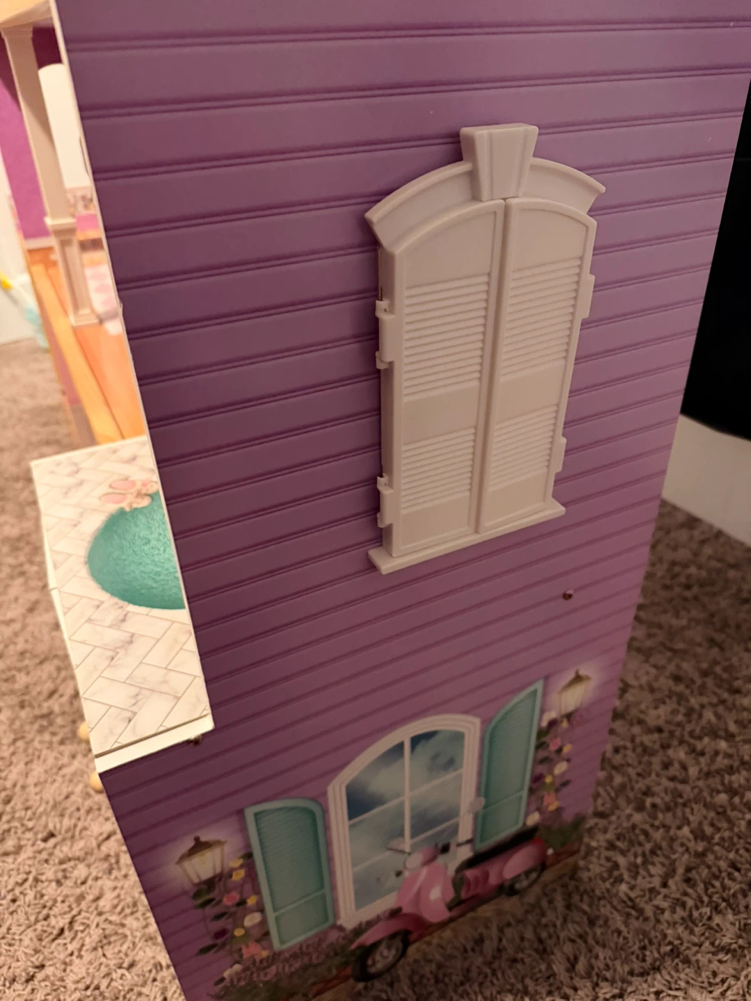 Large Dollhouse with Furniture - photo 4