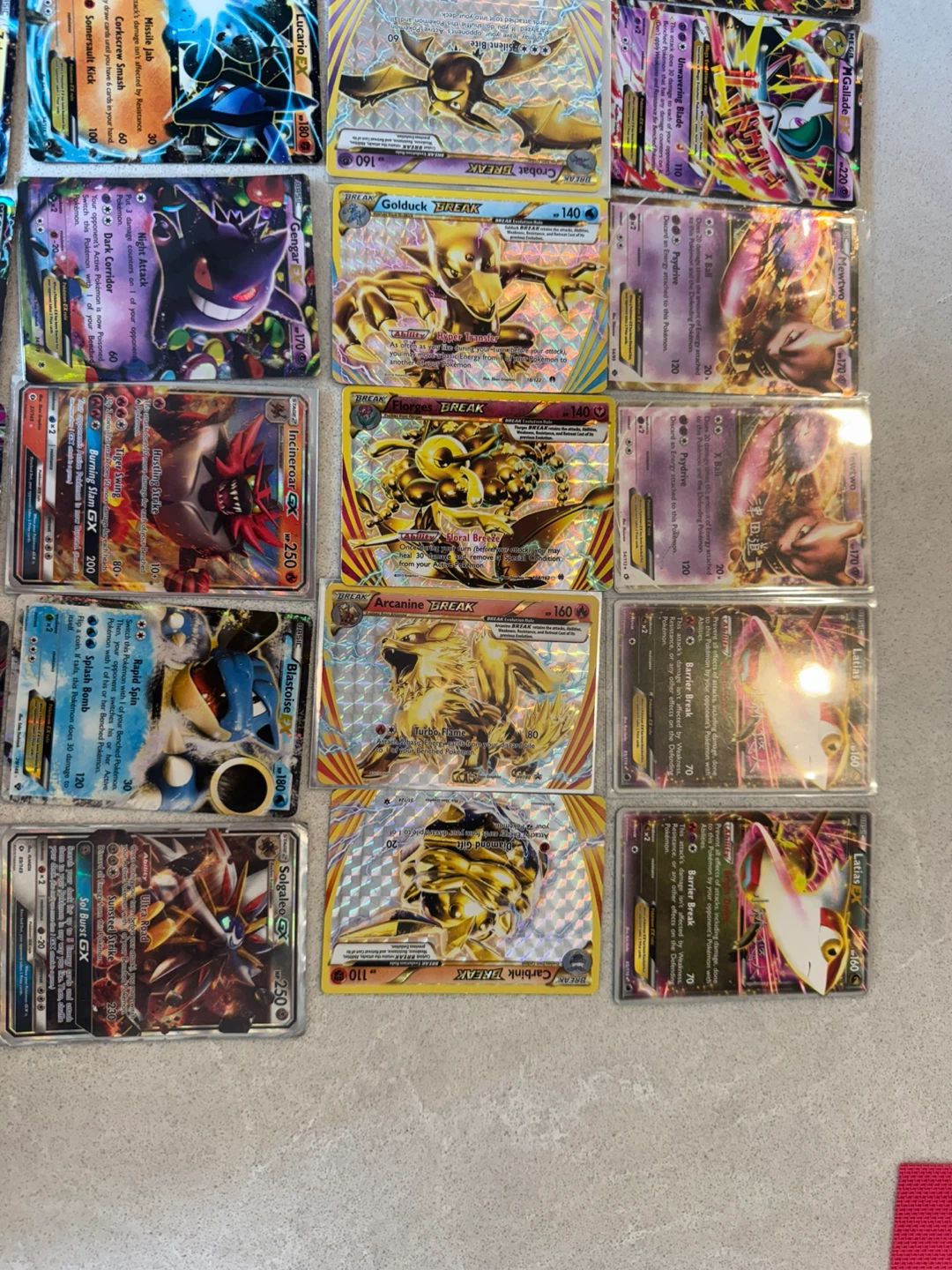 Assorted Pokemon EX GX and BREAK cards - photo 3