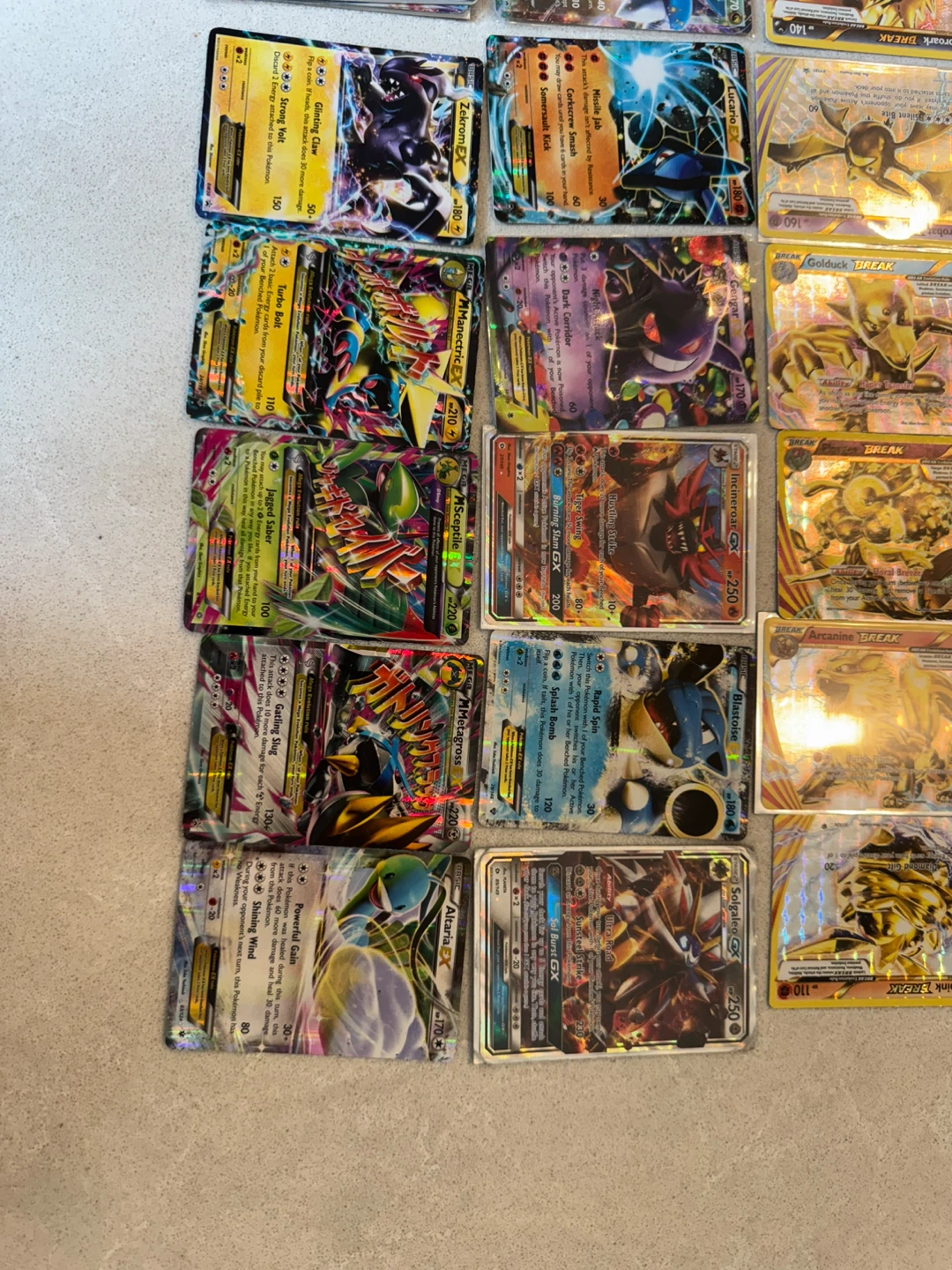 Assorted Pokemon EX GX and BREAK cards - photo 4